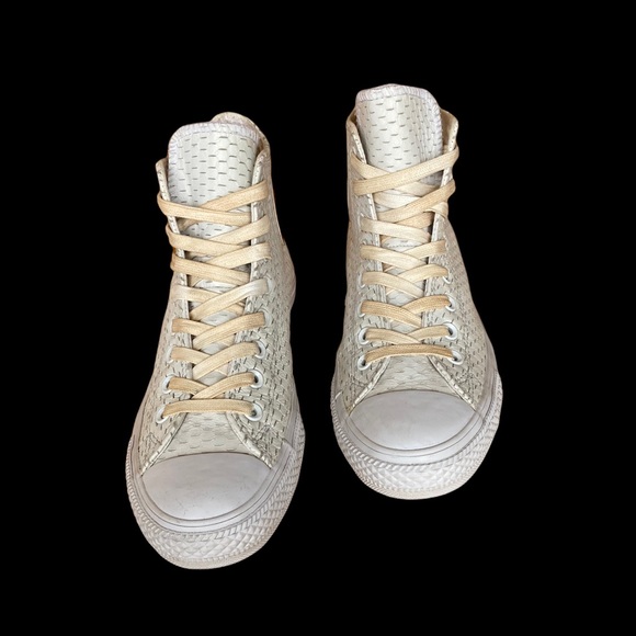 Converse Chuck Taylor All Star White Out Leather - Picture 5 of 13